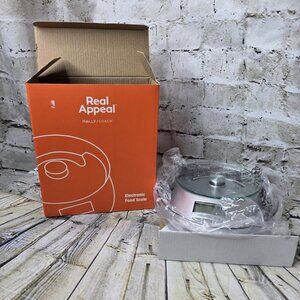 Electronic Food Scale with Plastic Bowl  Real Appeal Rally Coach New